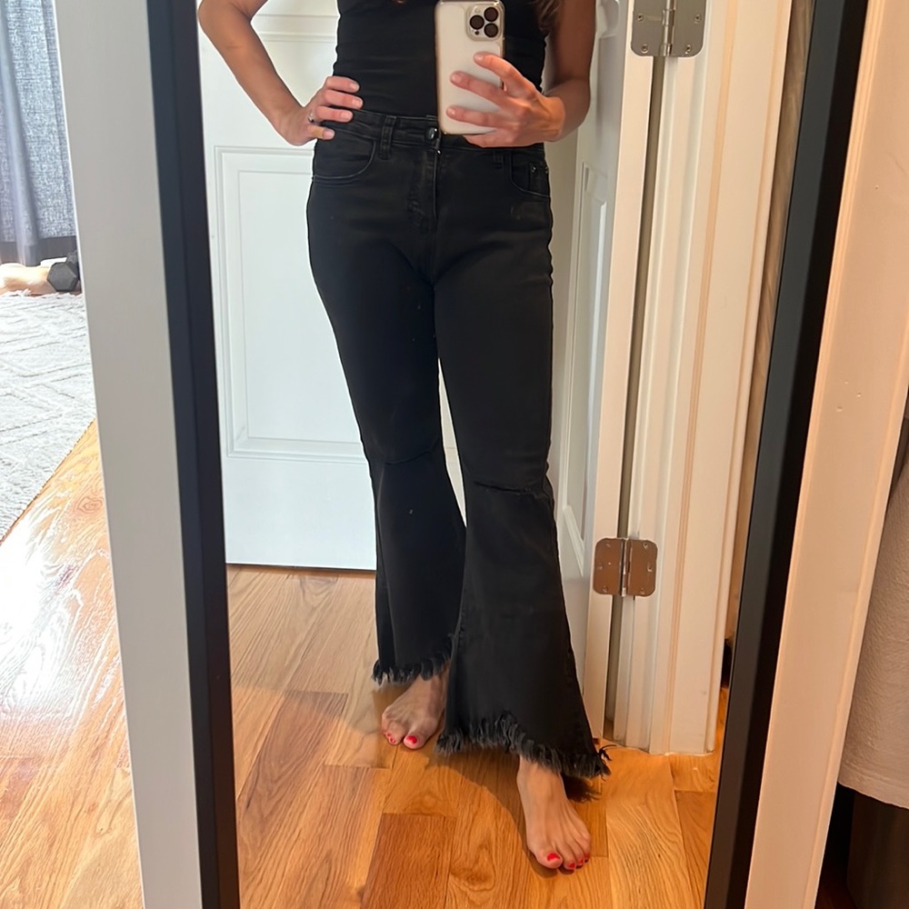 Black jeans by Jovonna purchased in London!